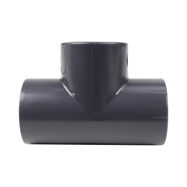Té 90° égal  - 25 mm - Femelle à coller - PVC Pression
