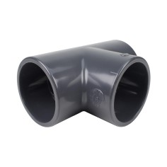 Té 90° égal  - 63 mm - Femelle à coller - PVC Pression