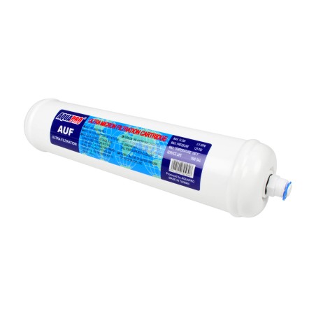 Cartouche en ligne ultrafiltration AUF AQUAPRO 12'' raccords rapides 1/4''