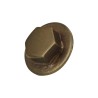 Ecrou porte-savon Provendi BRONZE / LAITON