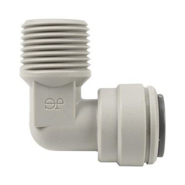 Equerre mâle fileté 3/8" - Raccord rapide 3/8"