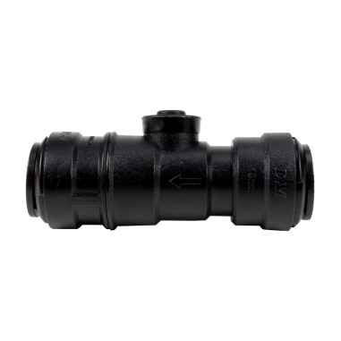 Robinet d'arrêt d'urgence - Raccord rapide 15 mm