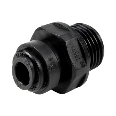 Union simple mâle fileté 1/2" - Raccord rapide 8 mm