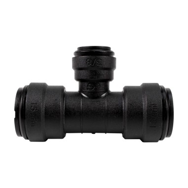 Té inégal 15 mm raccord rapide 3/8"