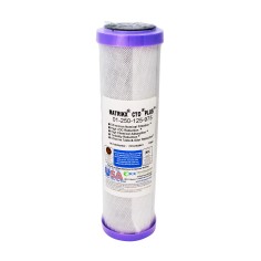 Cartouche charbon actif bloc Matrikx® CTO Plus standard 9"3/4 - 0,6 micron