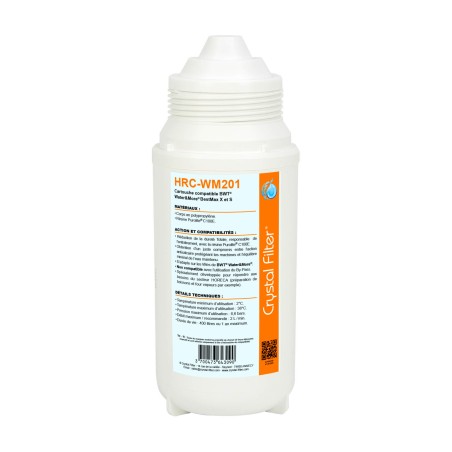 Cartouche Crystal Filter® HRC-WM201 compatible BWT® Water&More® BestMax X et S
