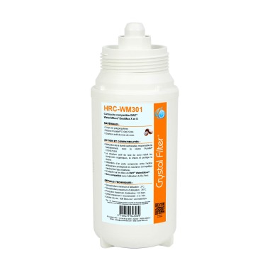 Cartouche Crystal Filter® HRC-WM301 compatible BWT® Water&More® BestMax X et S