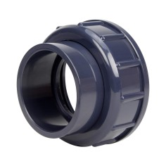 Demi union trois pièces pour débitmètre à ludion 75 mm