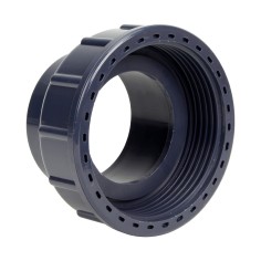 Demi union trois pièces pour débitmètre à ludion 75 mm 2