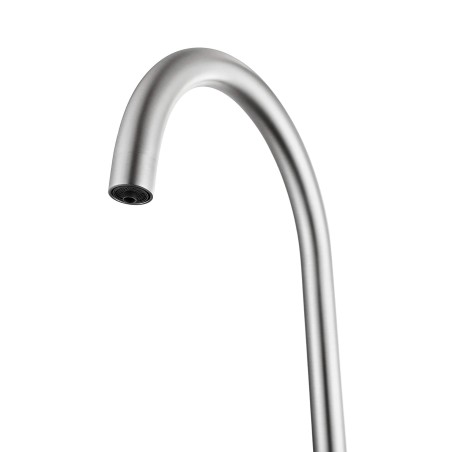 Robinet mitigeur 3 voies rabattable - Arches - Nickel Brossé