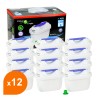 Cartouche compatible Brita Maxtra - Filtre carafe filtrante FL-402H (lot de 12)