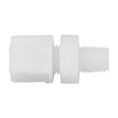 Raccord porte membrane droit 1/8'' vers 1/4'' tube type Jaco