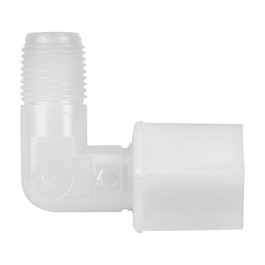 Raccord porte membrane coude 1/8'' vers 1/4'' tube type Jaco
