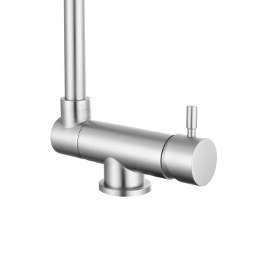 Robinet 3 voies Arches Nickel Brossé + Kit de filtration HRC-WM2000/201