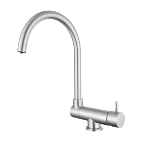 Robinet 3 voies Arches Nickel Brossé + Kit de filtration HRC-WM2000/201