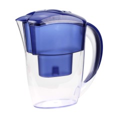 Carafe filtrante bleue 2,4 litres 1 cartouche offerte - FJ402B 2