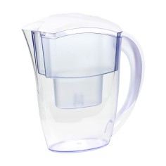 Carafe filtrante blanche + 13 cartouches filtrantes compatibles Brita Maxtra 2