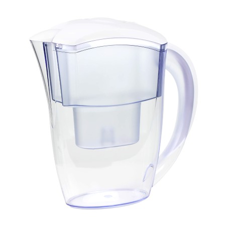 Carafe filtrante blanche + 13 cartouches filtrantes compatibles Brita Maxtra