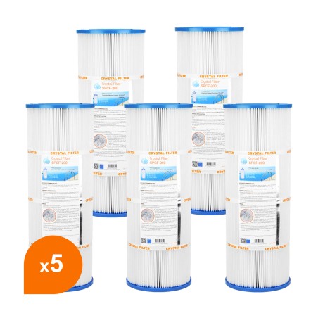 Filtre SPCF-200 - Crystal Filter® - Compatible Waterair® Escatop® (lot de 5) - Cartouche filtre piscine