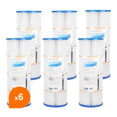Filtre et joint SPCF-200 - Crystal Filter® - Compatible Waterair® Escawat® (lot de 6) - Cartouche filtre piscine 2