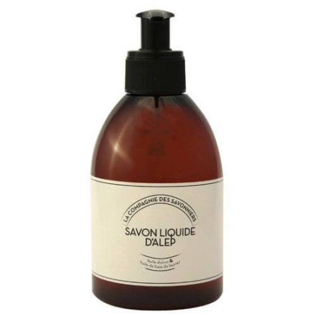 Lot de savons liquide Noir et d'Alep 300 mL - 006014 - Copyright Waterconcept