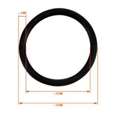 Joint union trois pièces 40 mm - PVC Pression 2