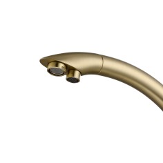 Robinet mitigeur 3 voies - Everglades - Or brossé 2