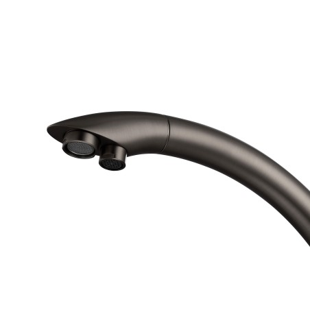 Robinet mitigeur 3 voies - Everglades - Gris Mat