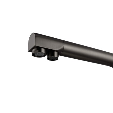 Robinet mitigeur 3 voies - Denali - Gris Mat