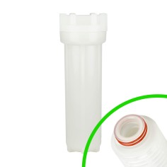 Carter porte filtre 12'' PPN vierge pour cartouche 10'' code 222