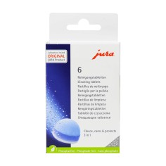 Pastilles de nettoyage 3 phases Jura x6