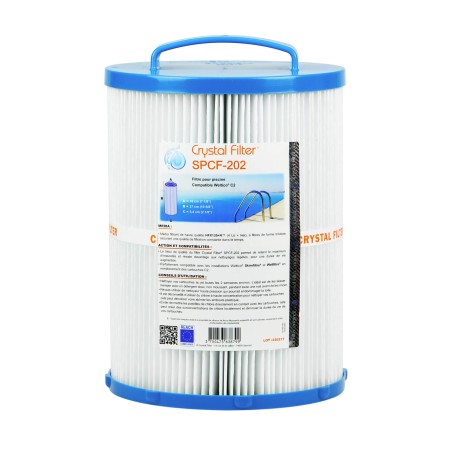 Filtre SPCF-202 v2 - Crystal Filter® - Compatible Weltico® C2 - Cartouche filtre piscine