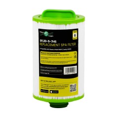 Filtre Filter Logic SFL20-5-7HS - Cartouche Spa et Jacuzzi compatible Pleatco PSANT20P3 Darlly SC728