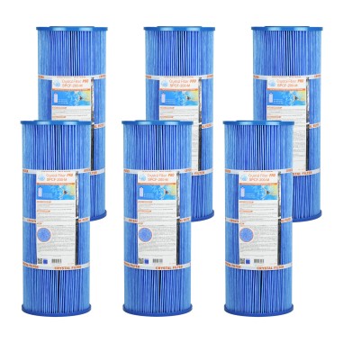 Filtre SPCF-200-M PRO Antibactérien - Crystal Filter® - Compatible Waterair® Escawat® (lot de 6)
