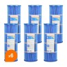 Filtre SPCF-200-M PRO Antibactérien - Crystal Filter® - Compatible Waterair® Escawat® (lot de 6)