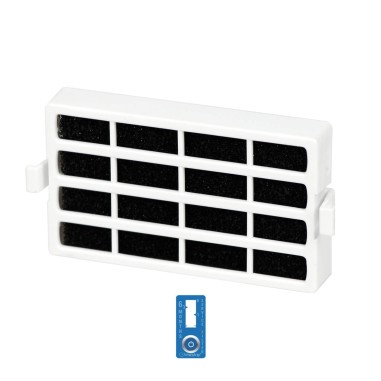 Filtre Crystal Filter® - Filtre frigo compatible Whirlpool SBS002 + Filtre Anti-bactérien