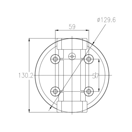 Kit Carter porte filtre complet FHPP-20 - 20'' entrée/sortie 3/4'' - Crystal Filter®