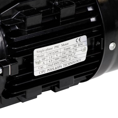 Pompe piscine 1 HP - Débit 18.8 m³/h