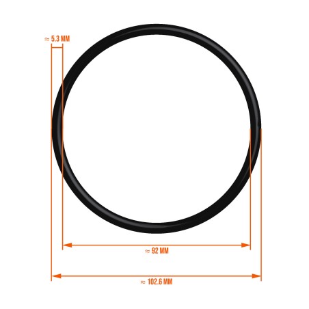 Joint pour carter porte filtre Junior - Senior - Pallas II et duo
