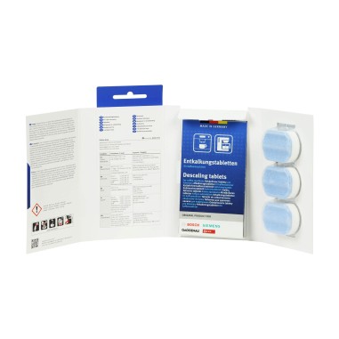 Tablettes 2 en 1 détartrantes pour cafetières Bosch - Siemens - Gaggenau