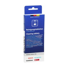 Tablettes nettoyantes pour cafetières et bouilloires Bosch - Siemens - Gaggenau - Neff x10