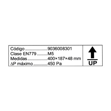 Kit filtre à air G4/M5 - VMC S&P Unelvent® Ideo 325 et Initia 225 EcoWatt