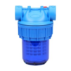 Filtre à eau 3 pièces 5'' Ribitech® avec cartouche lavable 50 µm 2