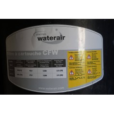 Joint compatible pour filtre piscine Waterair® FCW 100 et 150 2