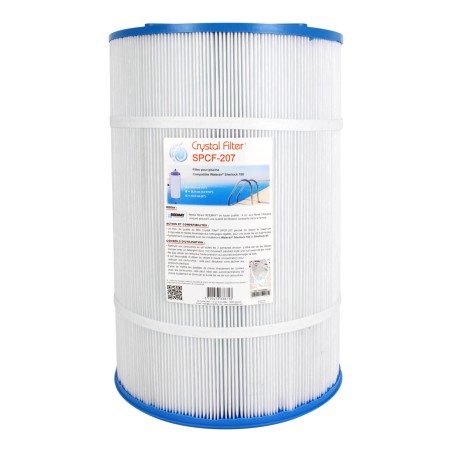 Filtre SPCF-207 - Crystal Filter® - Compatible Waterair® Sherlock 100 - Cartouche filtre piscine