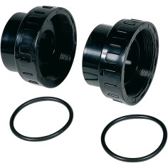 Raccord demi-union 50 mm à coller - taraudé femelle 3'' (Paire) - PVC Pression