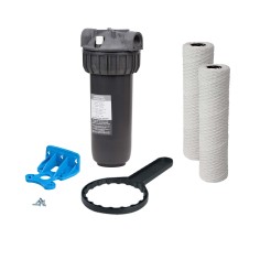 Eau chaude - Kit Filtration eau chaude - Carter complet et cartouche filtre inox