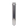 Carter inox 20'' AISI316 entrée sortie 1'' BSPT code 226 avec mano 0-6 bars et equerre