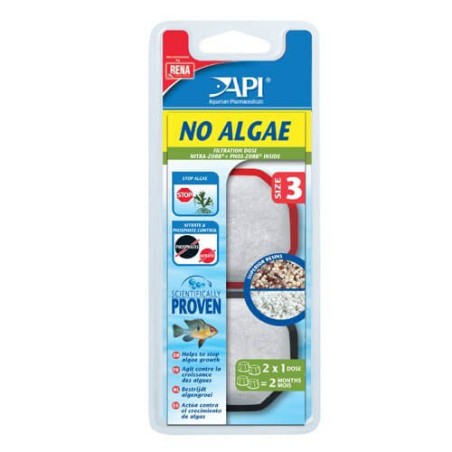 Filtre API Rena No Algae size 3 x2