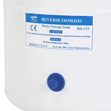Réservoir pour osmoseur - 1/4 NPT 2.2 Gallons